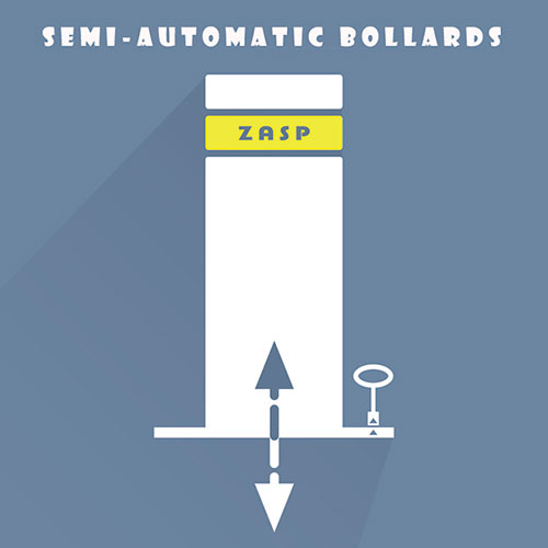 Semi-Automatic Bollards