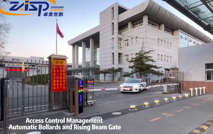 Access Control of rising bollard and rising beam gate